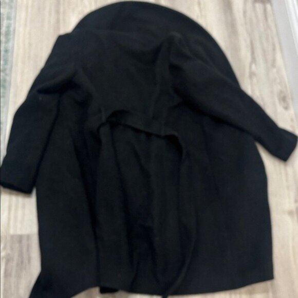 Ann Taylor Black Wool blend pea coat size XS - Picture 6 of 6